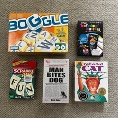 海外(英語)ボードゲームセットの画像