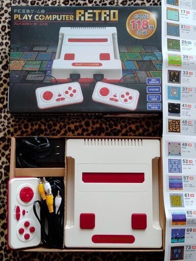 ファミコン ゲーム 互換機  内蔵ゲーム118種