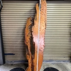 衝立　一枚板の画像