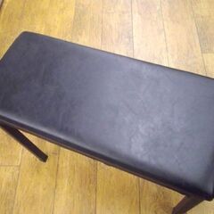 YAMAHA ピアノ用椅子 ブラック系 幅66×奥30×高56cm イス チェア ヤマハ 札幌市 厚別区の画像