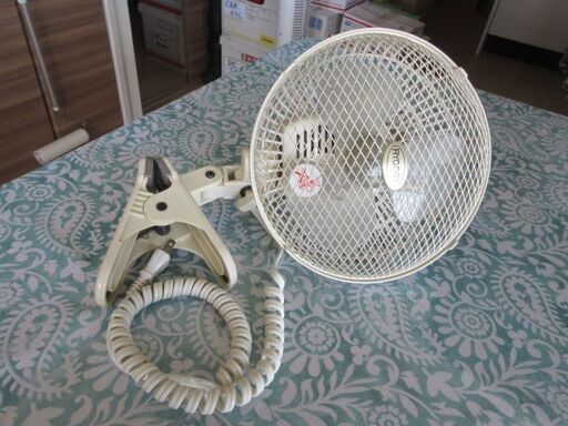 クリップ式　扇風機