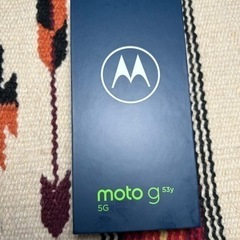 購入者決定！最終値引き！新品未使用品‼︎ moto g53y 5G 