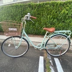 26インチ　 6段变速自転車