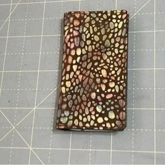 GALAXY S7 Edge用 スマホケース　本革　ハンドメイド...