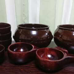 超お買得(美品)マッコリ壺セットの画像