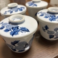 お譲りします 和皿小（刺身醤油皿）、中、大、茶碗蒸しの画像