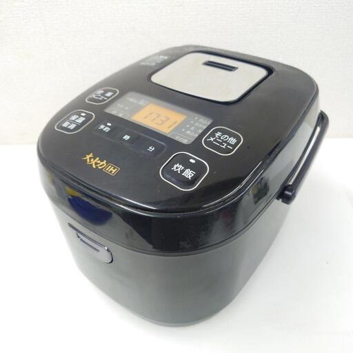 【受け渡し予定あり】埼P♪アイリスオーヤマ JRC-IB50-BK IH炊飯ジャー IH絶品ごはん 炊飯器 銅厚釜 5.5合 2017年製