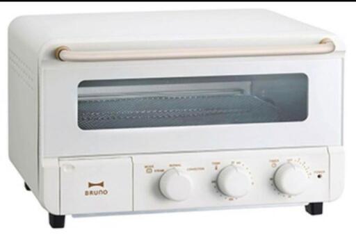 新品　スチーム＆ベイク トースター BOE067-WH （ホワイト）