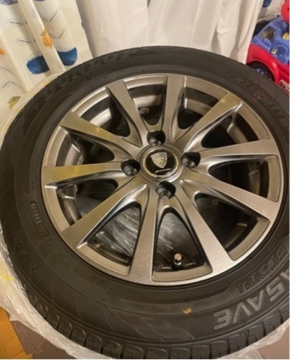 値下げしました。2019年夏タイヤ4本(175/65R14) ホイル付き