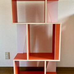 レトロな棚　S字ディスプレイラックの画像