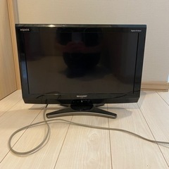 【取引者決定】2010年製　20型テレビ　動作確認済みの画像