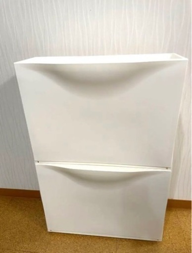 IKEAトローネス　シューズキャビネット　収納