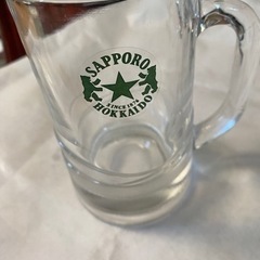 サッポロビール　ジョッキ　7cm×12cmの画像