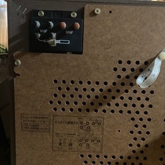 昭和レトロ　カラーテレビの画像