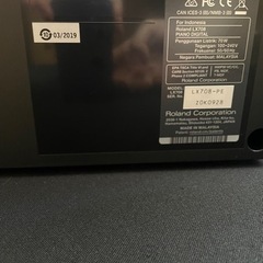 【美品】Roland LX-708  2019年製電子ピアノ最上位モデル定価￥520,000の画像