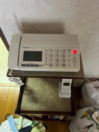 【値下げ】panasonicデジタルコードレスFAX 子機1台付