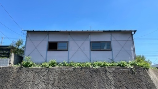 大きなプレハブです！