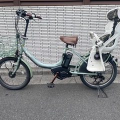 ブリヂストンbikke2e 3人乗り対応20インチ12.3Ah後...