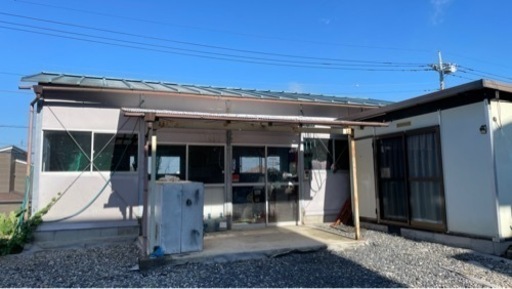 大きなプレハブです！