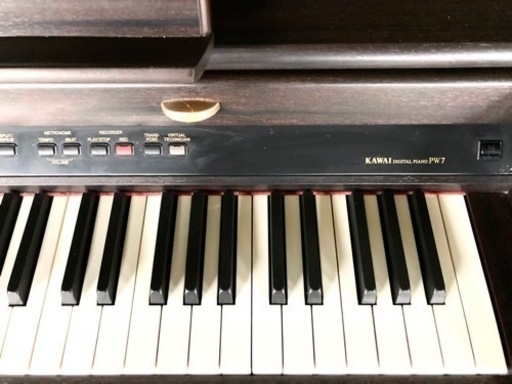 【SOLD OUT】◆KAWAI カワイ◆88鍵 電子ピアノ PW7 中古