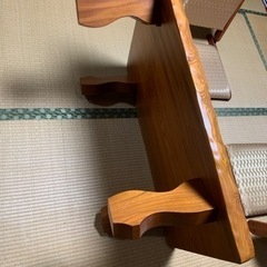 (お取引きが決まりました！)座卓と座椅子の画像