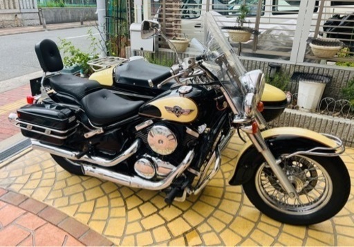 【乗って帰れます】カワサキ　バルカン800クラシック　サイドカー