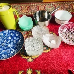 片手鍋　未使用　食器　全部込み　(収納ケース付き