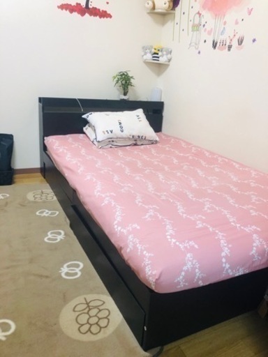 (決まりました)ベッドセミダブル