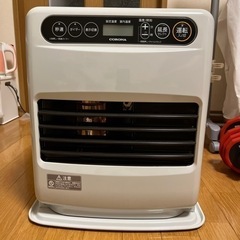 2022年製灯油ファンヒーター(灯油タンク&電動ポンプ付き)
