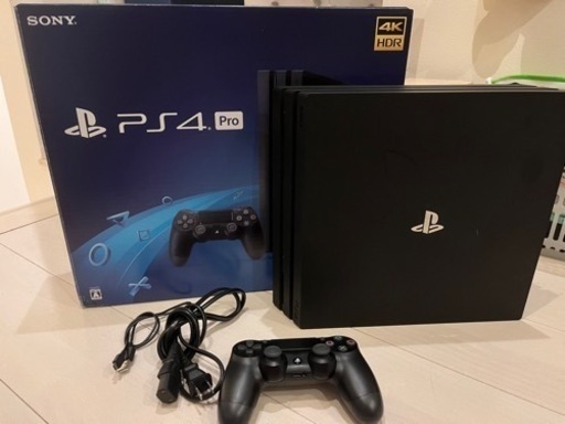 【受渡し決定】PS4 pro 稼動品 8月中に取引できる方
