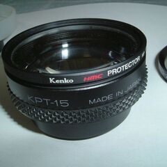 新品同様品 Ｋｅｎｋｏ テレコンバージョンレンズ　KPT-15（取付経37mm）+減光フィルター+MCプロテクターの画像