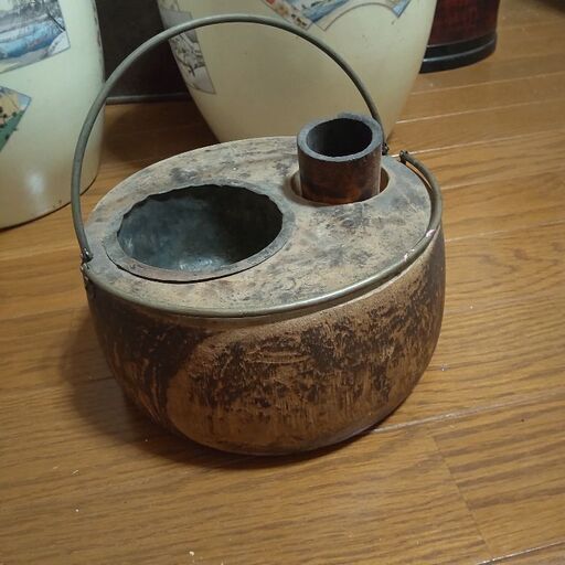 昭和レトロ！木製キセル灰皿！