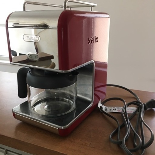 デロンギ ドリップコーヒーメーカー ラズベリー CMB6-RD