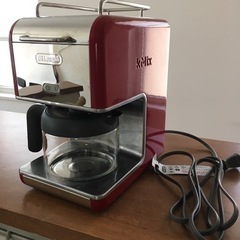 デロンギ ドリップコーヒーメーカー ラズベリー CMB6-RD