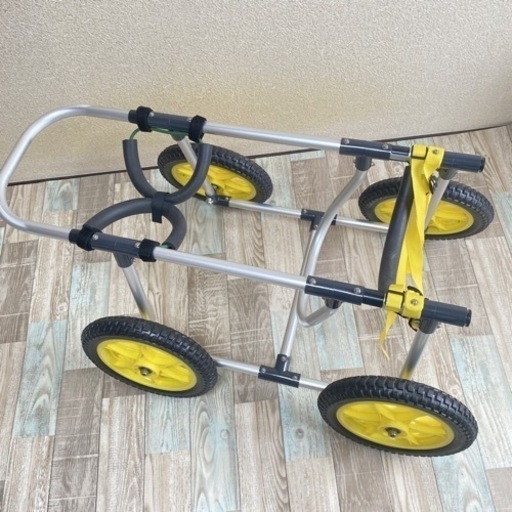 中型犬用 四輪車椅子 歩行器 あご乗せパーツ付き