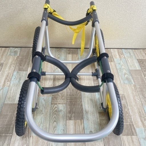 中型犬用 四輪車椅子 歩行器 あご乗せパーツ付き