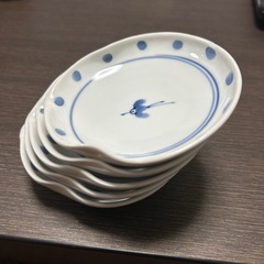 【無料】小鳥の小皿5枚セット