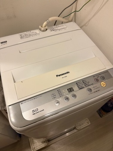 パナソニック洗濯機 NA-F50B9 2016年製
