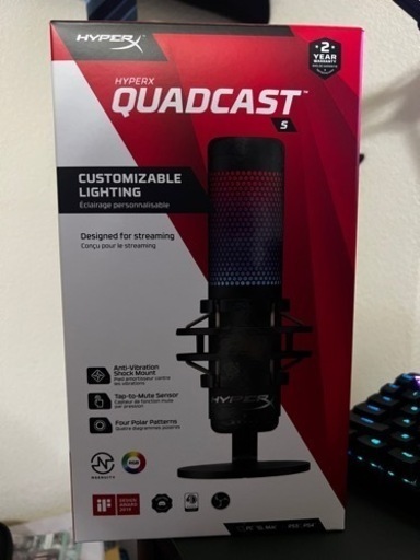 マイク　hyper X クアッドキャストS