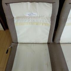お譲り先決定《廃盤モデル》 無印良品　MUJI　ハイバックリクライニング　ソファ　2シーターの画像