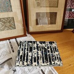 タイ　刺繍　額装の画像