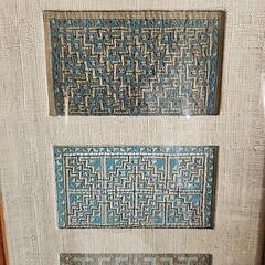 タイ　刺繍　額装の画像