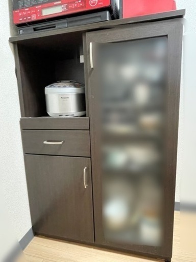 《お譲り先決定》食器棚　ニトリ　横幅80cm
