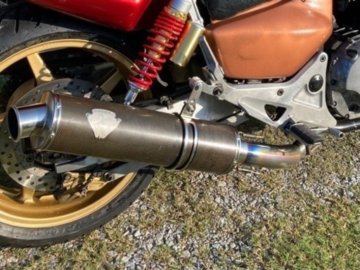 ホンダX4sc38  ワイバーンチタンフルエキゾーストマフラー