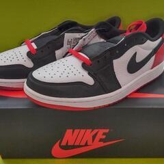 AIR JORDAN 1 RETRO LOW OG  ”BLACK TOE“の画像