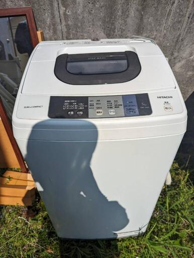 日立　HITACHI　2016年　洗濯機　５キロ