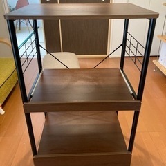 棚（レンジラック、定価1万、1年使用）差し上げますの画像