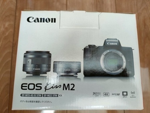 Canon.  eos kin M2 新品