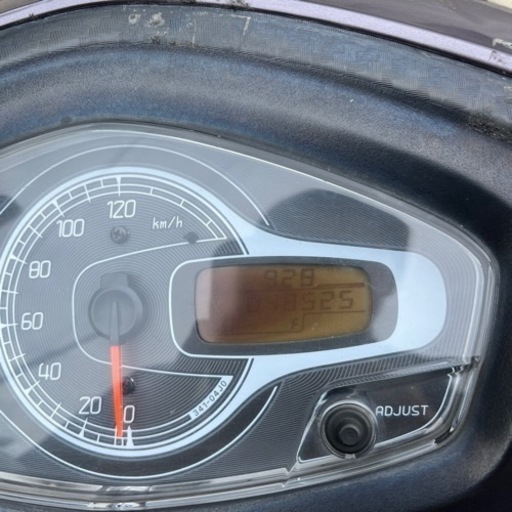 スズキ アドレスv125s 自賠責R10年付き ナンバーゾロ目 原付2種