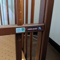 ミッフィーベビーベッド　120ｘ70の画像